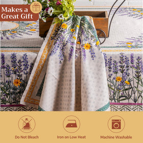 Maison d'Hermine napkins are machine washable for easy everyday care.