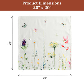 Maison d'Hermine napkins suitable for indoor and outdoor dining