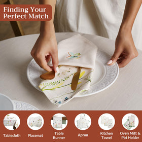 Maison d'Hermine napkins ideal as Mother's Day gifts for mom