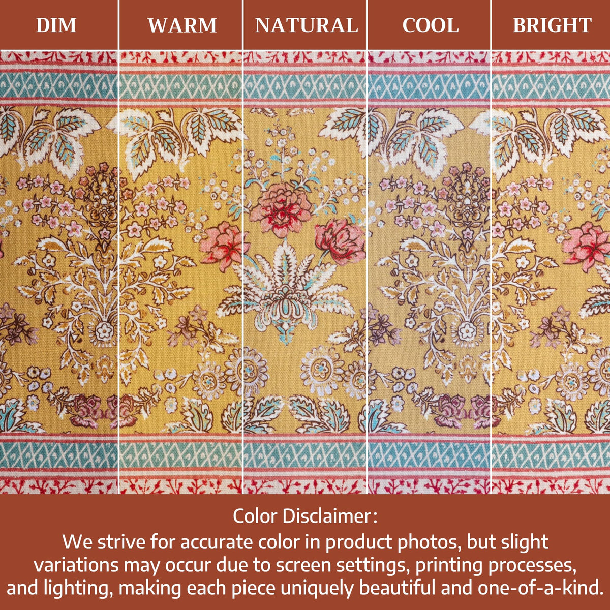 Maison d'Hermine placemats with coordinated accessories