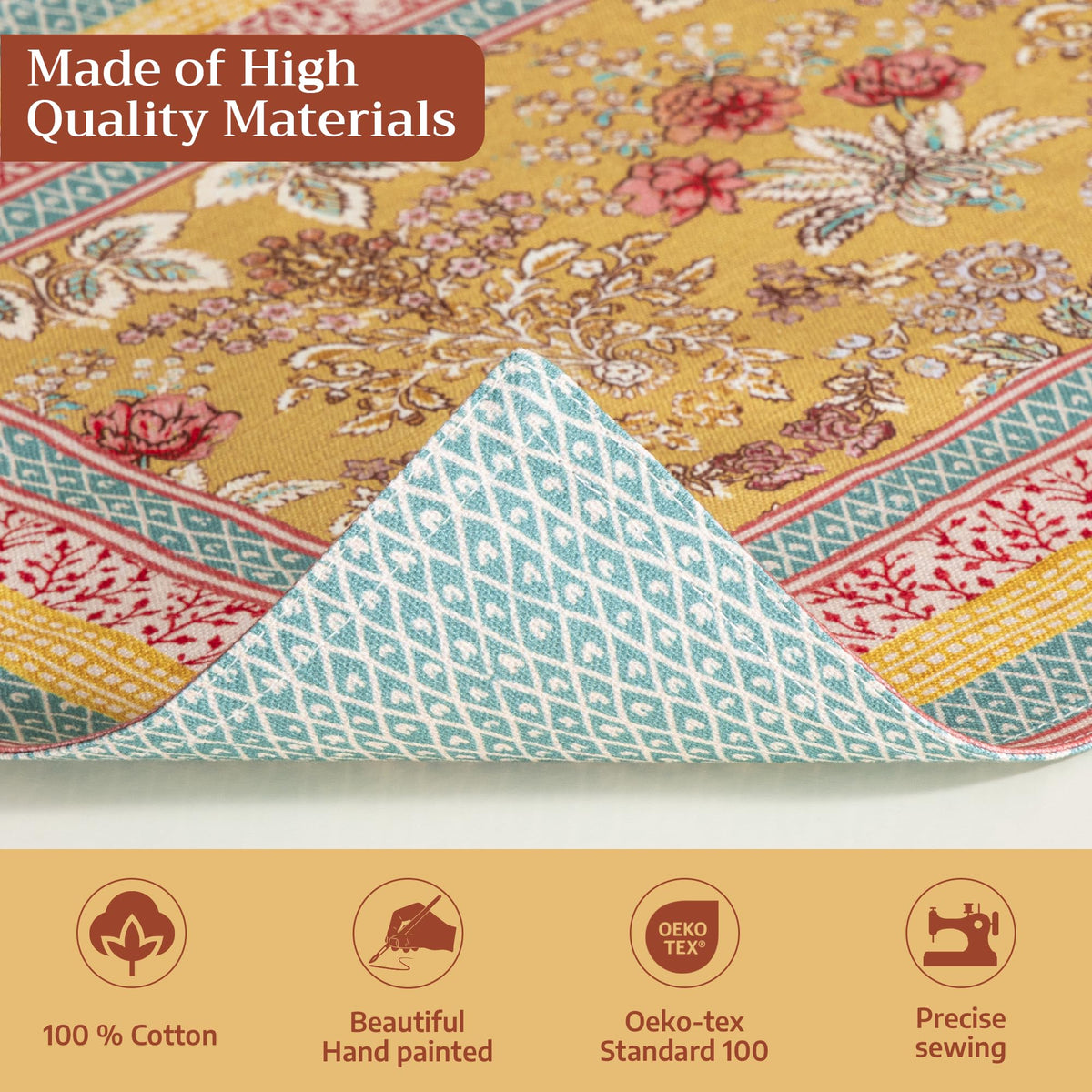 Maison d'Hermine placemats with European motifs for stylish meals