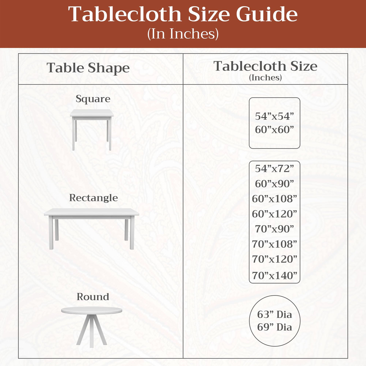 Maison d'Hermine tablecloth makes a thoughtful Mothers Day gift