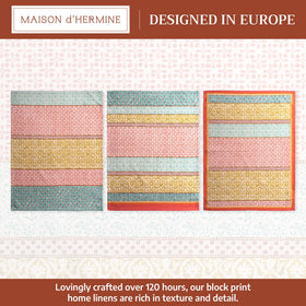 Maison d' Hermine watercolor design kitchen towel adds refined style to countertops