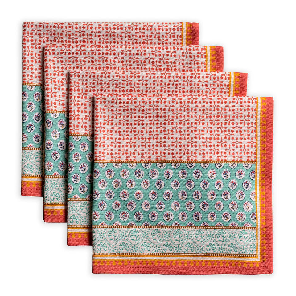 Maison d'Hermine square 20-inch napkins for Provence table, reusable and everyday friendly