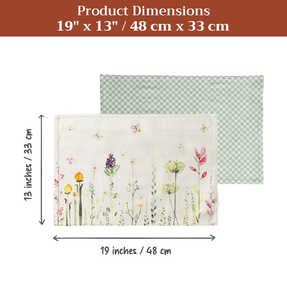 Maison d'Hermine placemats coordinate with table linens for a cohesive look.