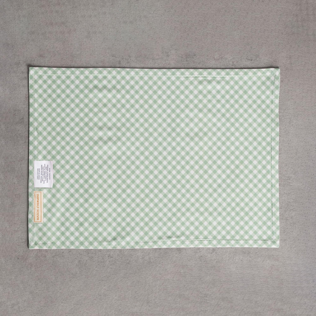Maison d'Hermine placemats ideal for kitchen and coffee bar setups.