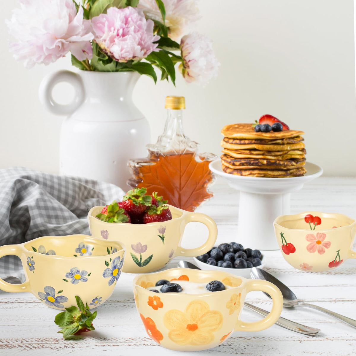MAKCNMYM soft ceramic texture and comfortable handle
