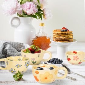MAKCNMYM soft ceramic texture and comfortable handle