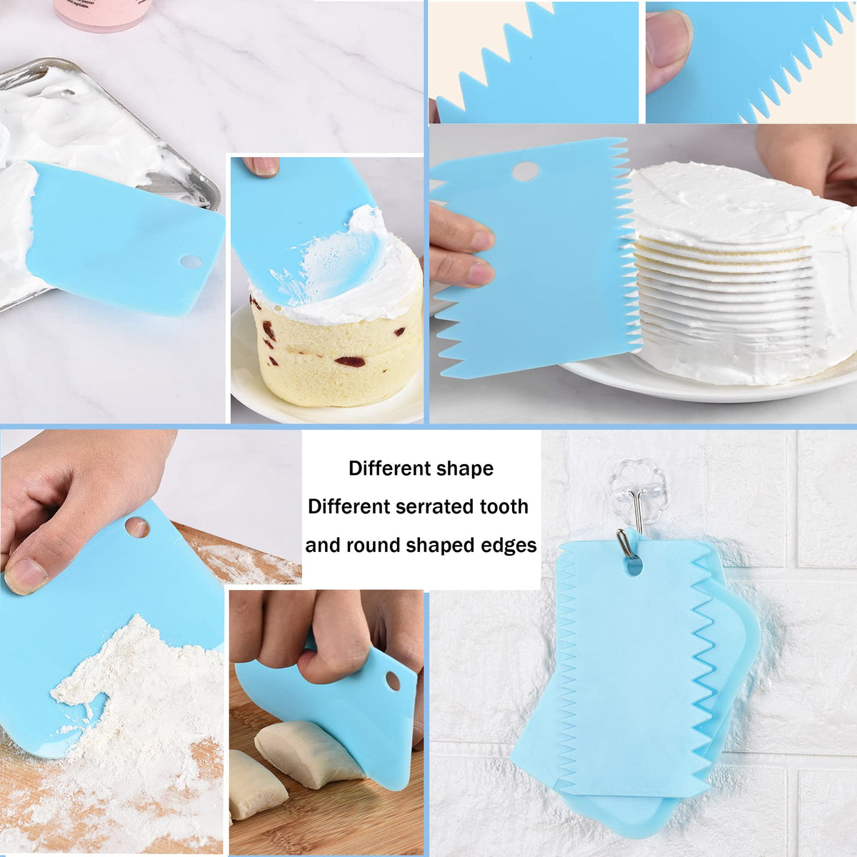 Makmeng disposable piping bags for quick, hygienic replacements during decorating.