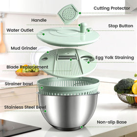 Makmvney easy-clean design simplifies cleanup after cooking.