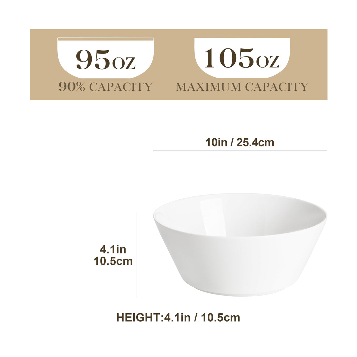 MALACASA deep porcelain bowls highlighting generous salad portions