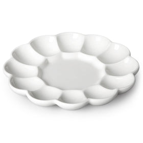 MALACASA deviled egg tray 12 holes for stable, stylish serving