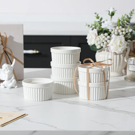 MALACASA dishwasher-safe ramekins: simple cleanup after oven-baked treats