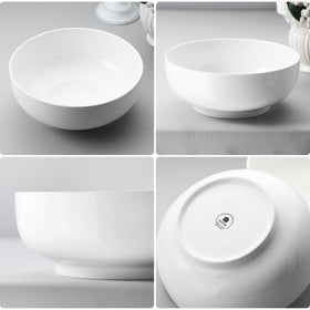 Malacasa bowls ready for microwave and dishwasher use in modern kitchens.