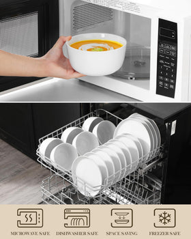 MALACASA LEXI cereal bowl designed for everyday breakfasts.