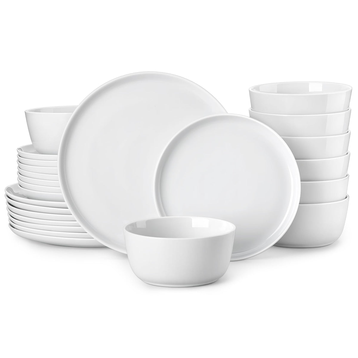 MALACASA LEXI 24-piece dinnerware boxed for gifting and storage.