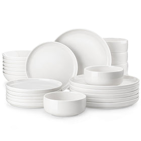 MALACASA LUNA dinner plate for everyday meals in durable porcelain
