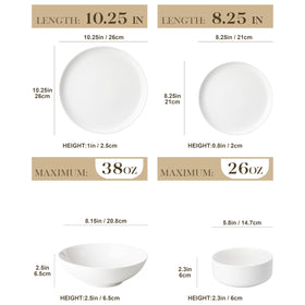 MALACASA LUNA salad plate ideal for bright, well-presented meals