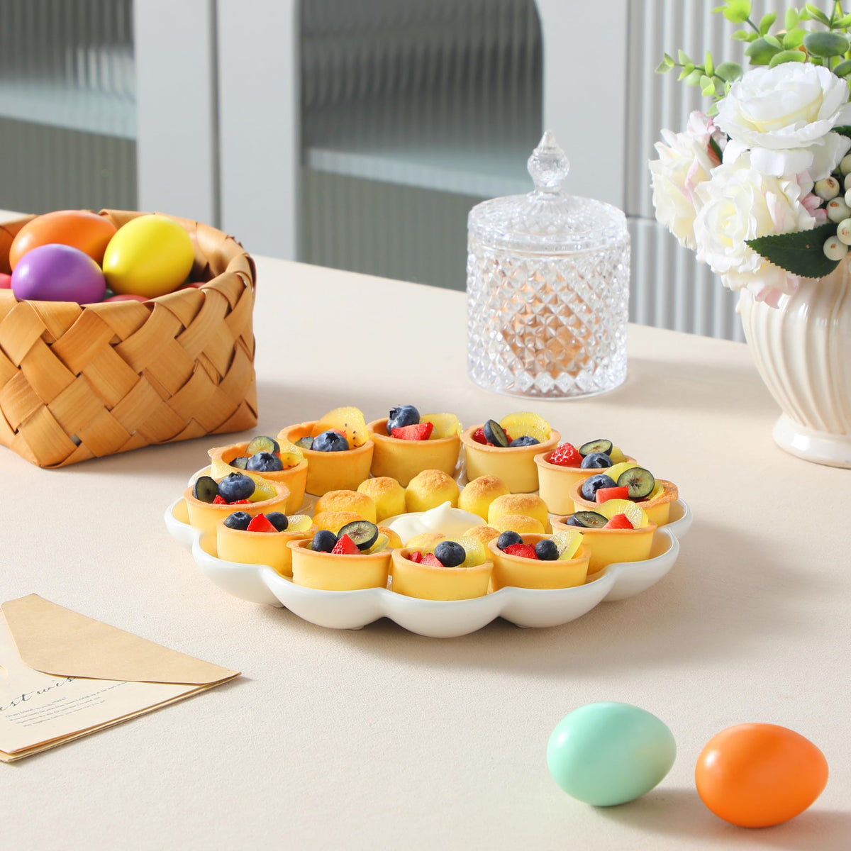 MALACASA nonstick glaze egg tray keeps clean with easy wipe-down