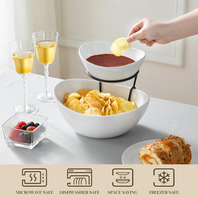 MALACASA open-tier design allows quick access from multiple sides.