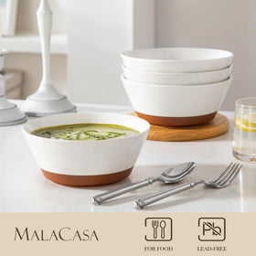 MALACASA ramen 36oz bowl inside view for hearty servings