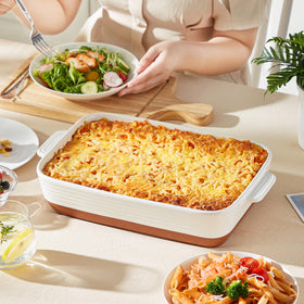 MALACASA Tara baking dish durable and crack-resistant for everyday use.