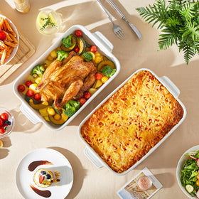 MALACASA Tara baking dish makes a thoughtful gift for cooks and entertainers.