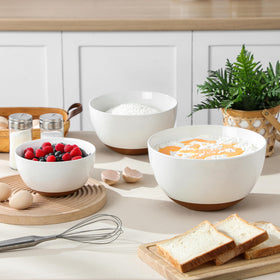 MALACASA Tara dishwasher-safe bowls for easy cleanup