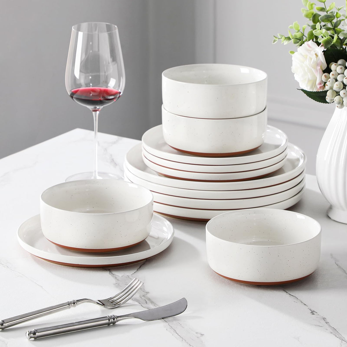 MALACASA Tara glaze with GLIDECOAT resists scratches and cleans easily