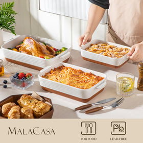 MALACASA TARA 10.5-inch pan ideal for sides and desserts