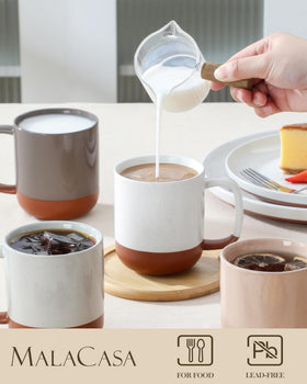 MALACASA Tara two-tone design adds rustic-modern charm to kitchens