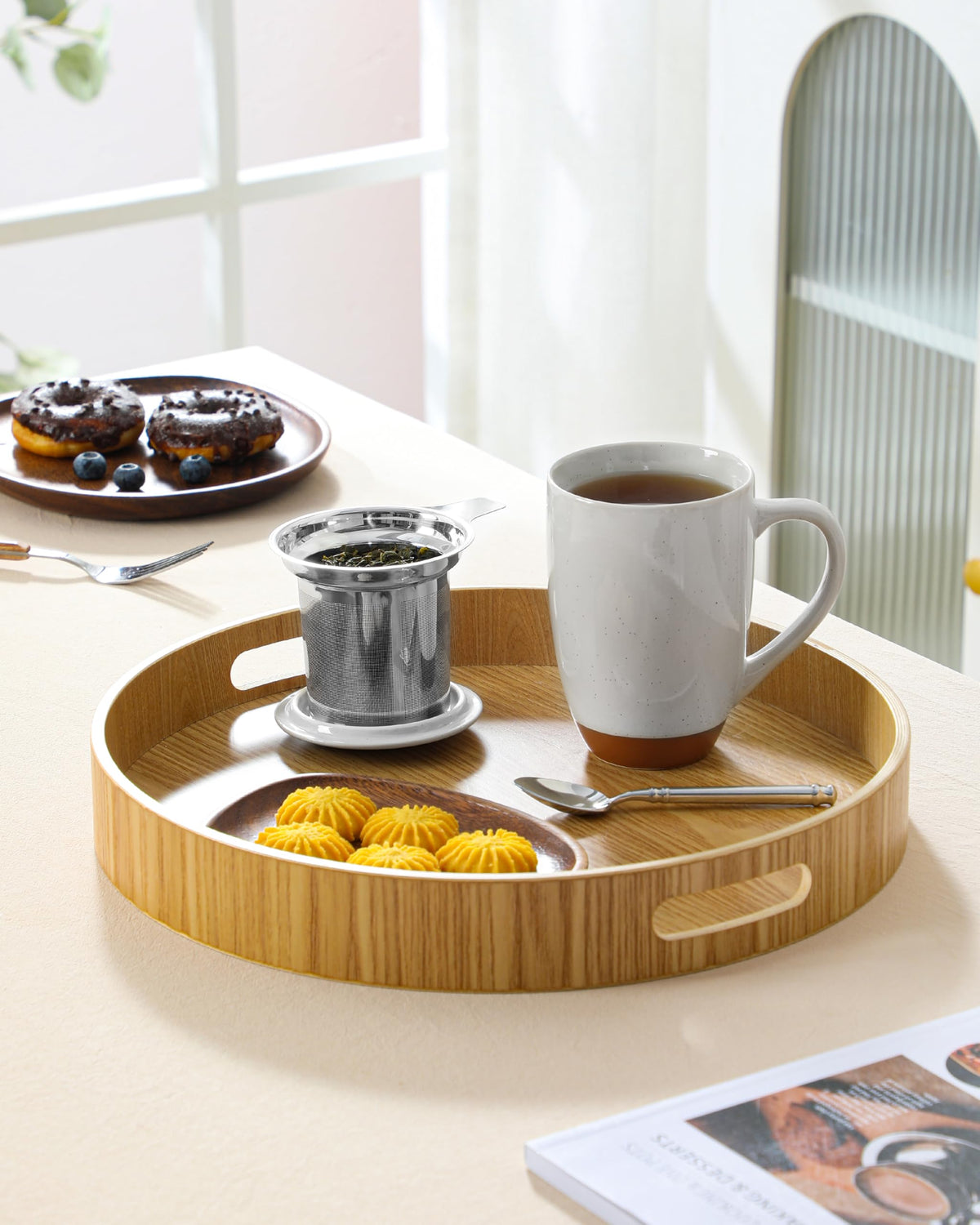 MALACASA suited for home and office tea or coffee rituals