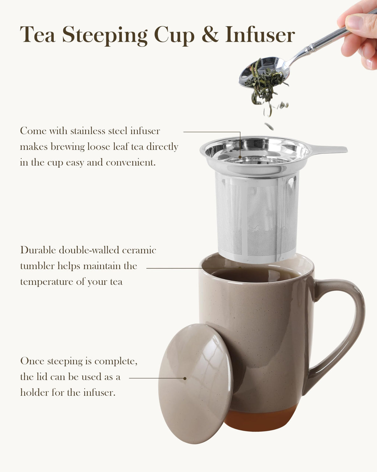 MALACASA mug microwave-safe for quick reheats and daily use.