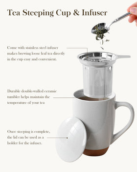 MALACASA mug is microwave safe for quick reheats