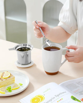 MALACASA thermal-friendly mug preserves warmth while you sip.