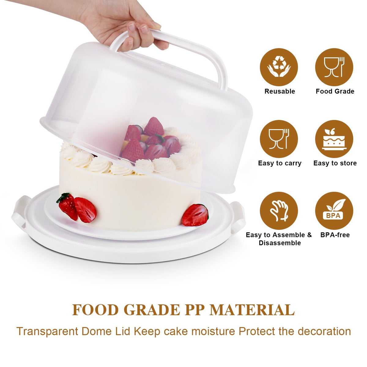 Mamajardin locking clip system keeps lid secure for airtight storage.