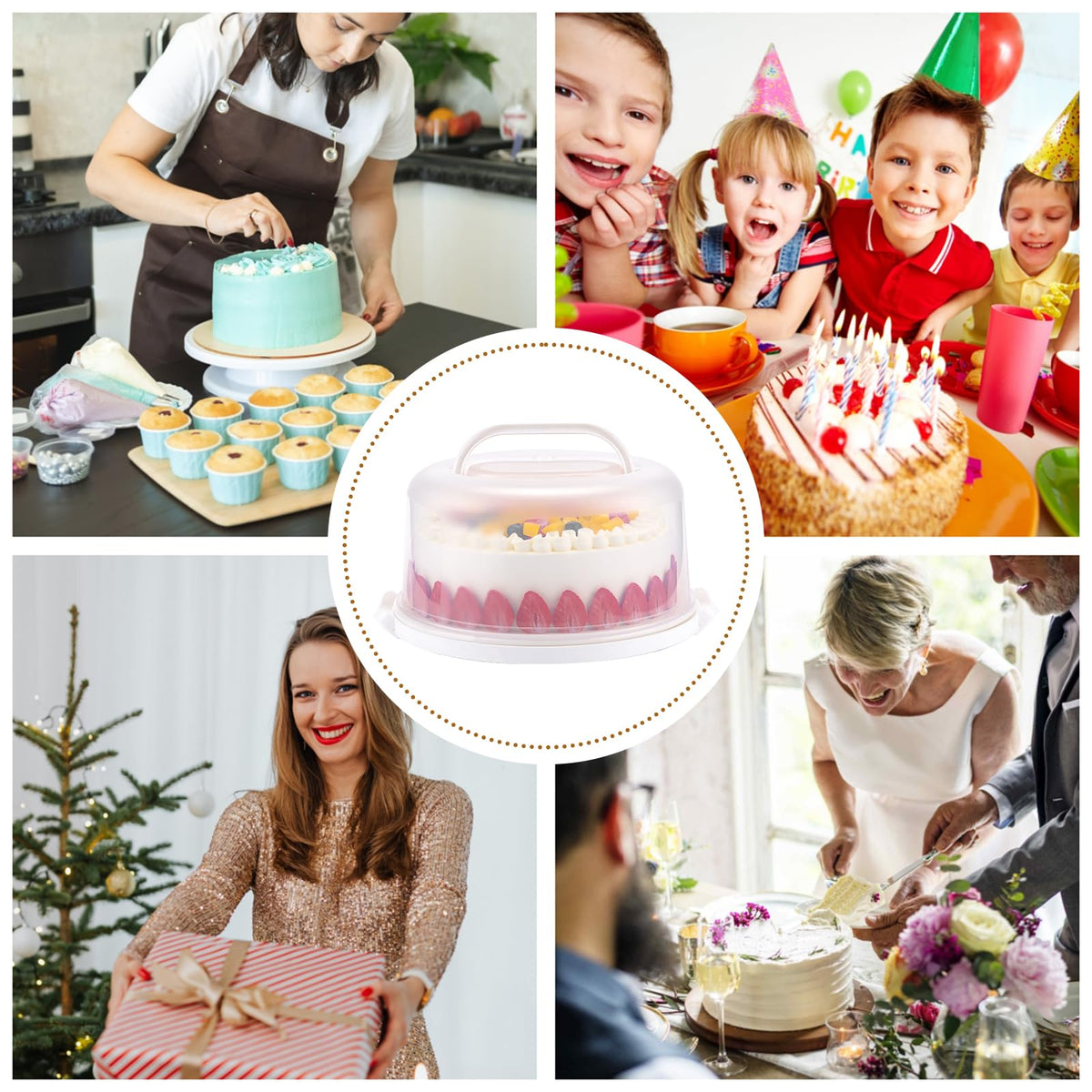 Mamajardin portable handles make transporting treats easy at parties or picnics.