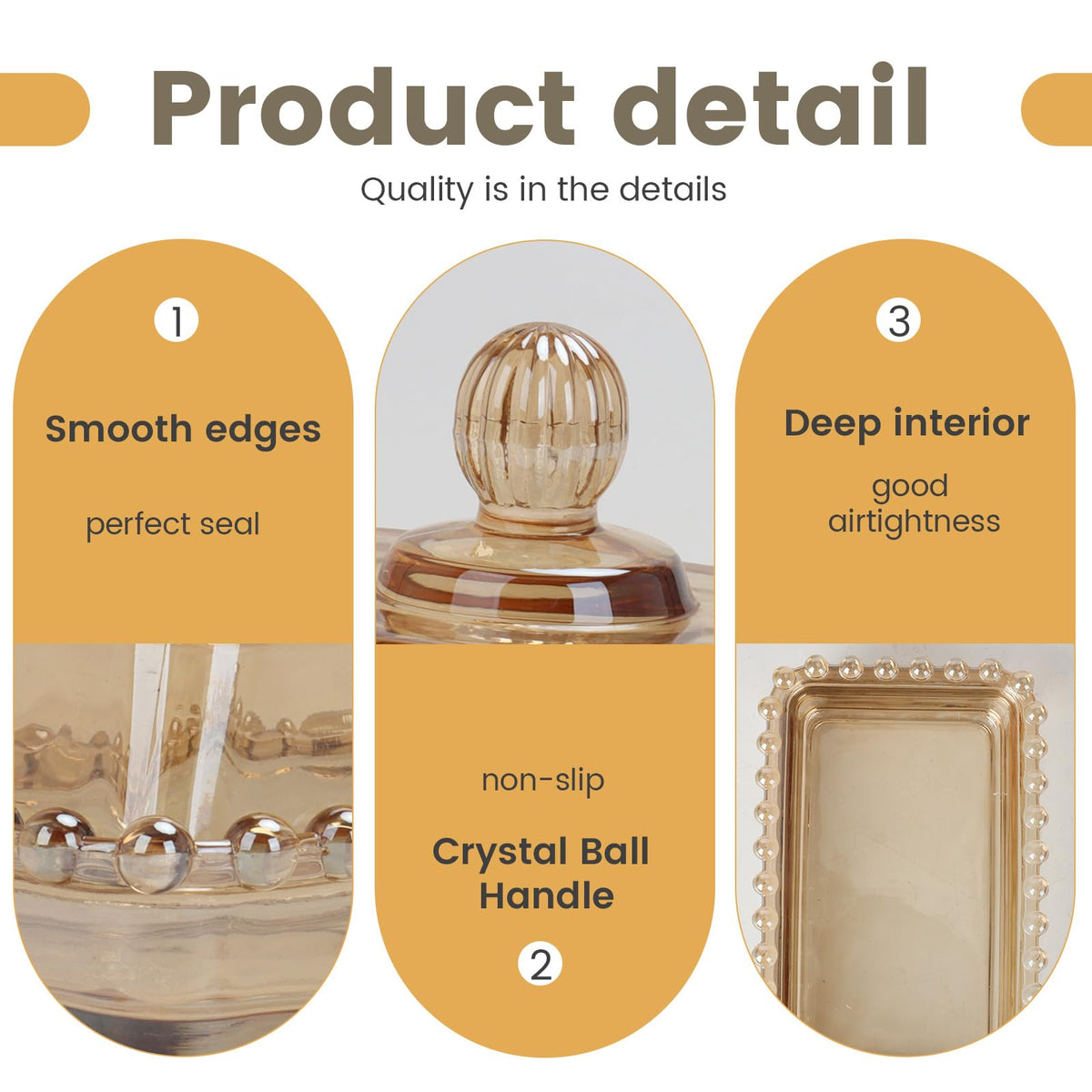 Mamalucky butter dish lid is transparent for monitoring butter levels after cleaning.