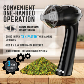 Mamba-rocker-switch-operation enables smooth, jam-free grinding