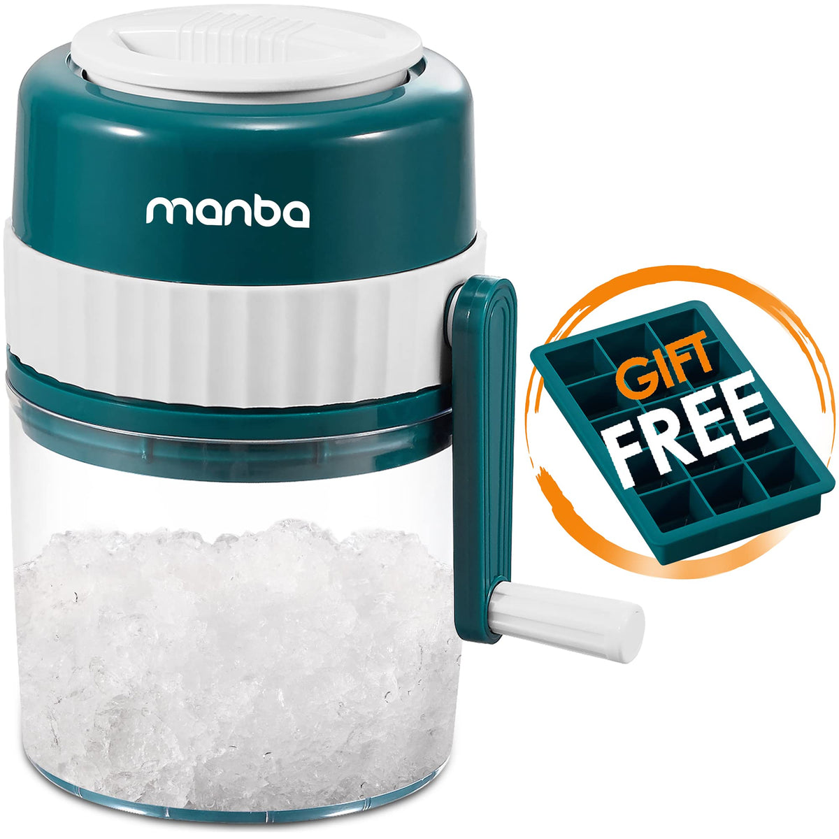 MANBA Ice Shaver creates fluffy snow-like ice for cocktails and cold drinks