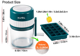MANBA Portable design makes storage and transport a breeze