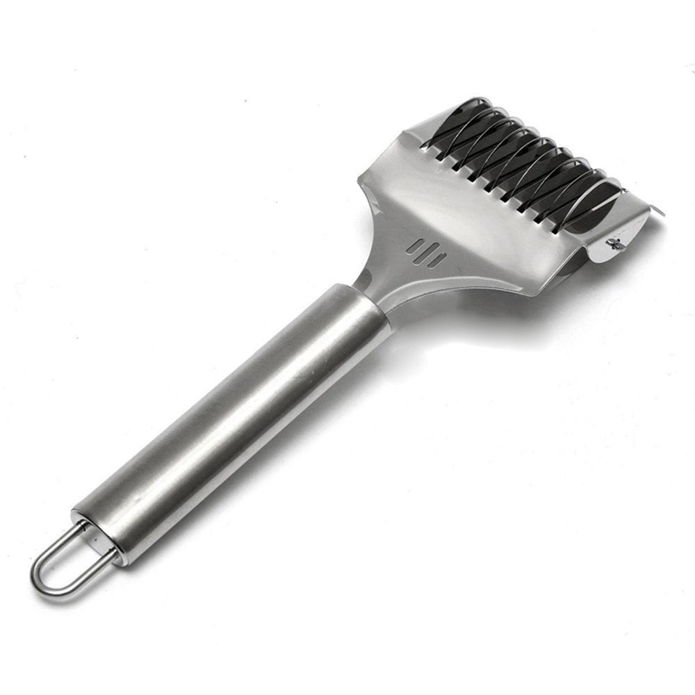 Mangocore noodle lattice roller closeup showing durable stainless steel for safe pasta prep