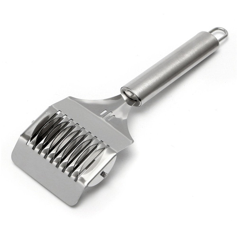 Mangocore pasta cutting wheel with nine slices for uniform noodles