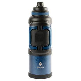 Manna Titan 4L Sapphire exterior front view showing durable stainless steel