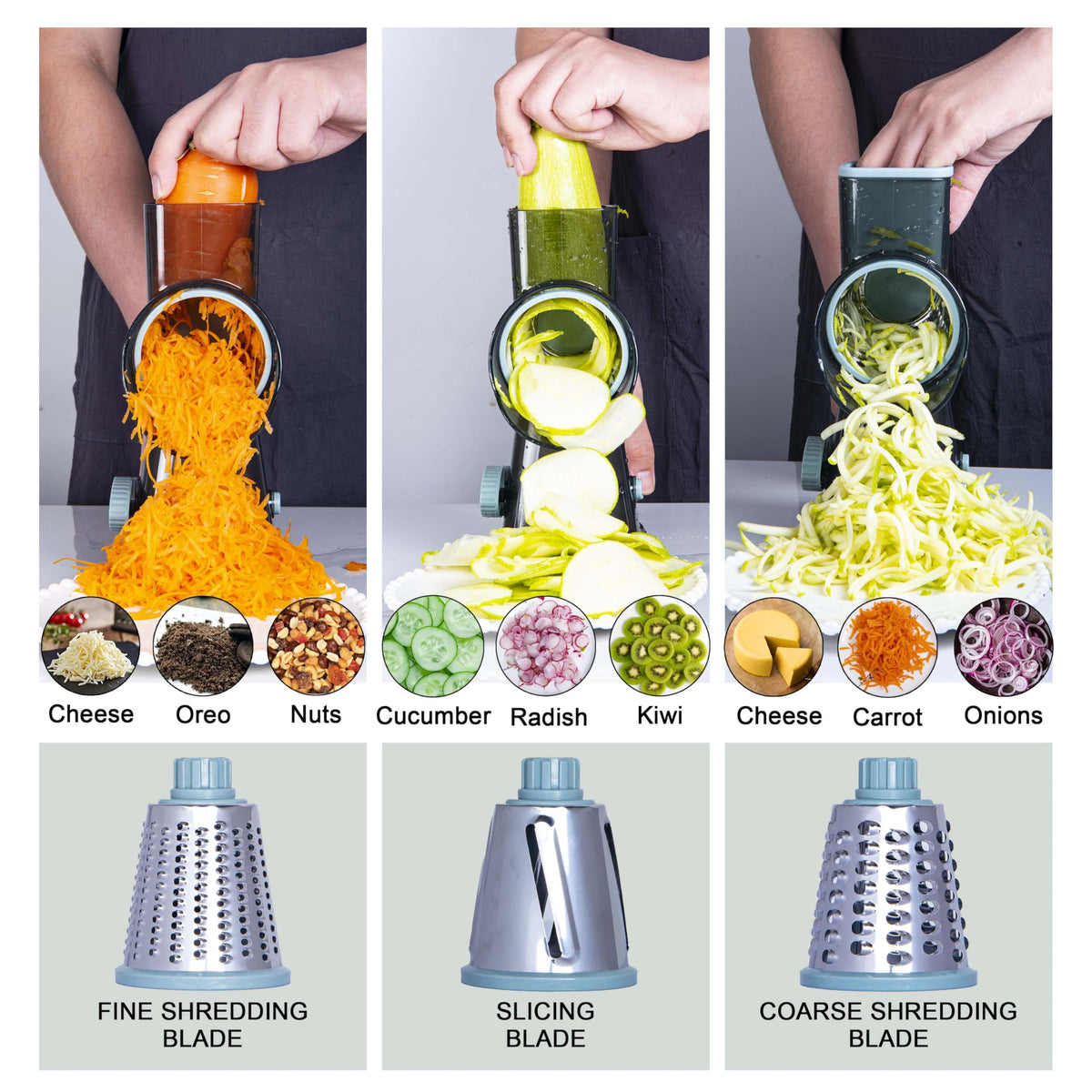 Mannilayco detachable parts simplify cleaning under running water.
