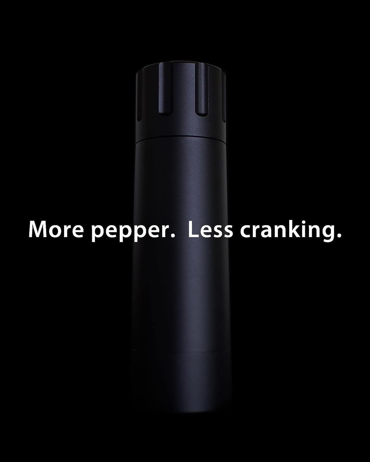 MANNKITCHEN Pepper Cannon drive-shaft emphasizes robust bearing-supported design.