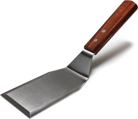 MANNKITCHEN professional spatula in stainless steel for cast-iron skillet surfaces