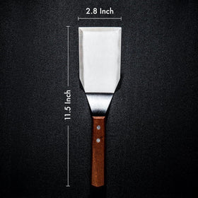 MANNKITCHEN spatula with beveled edge enables easy food release