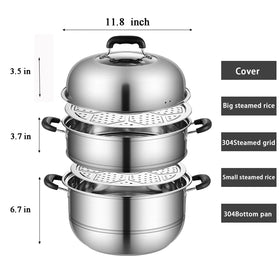 MANO steamer pot bottom heat distribution detail emphasizes quick, even cooking