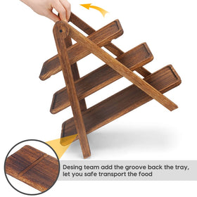 Manspdier dessert stand enhances food display during events